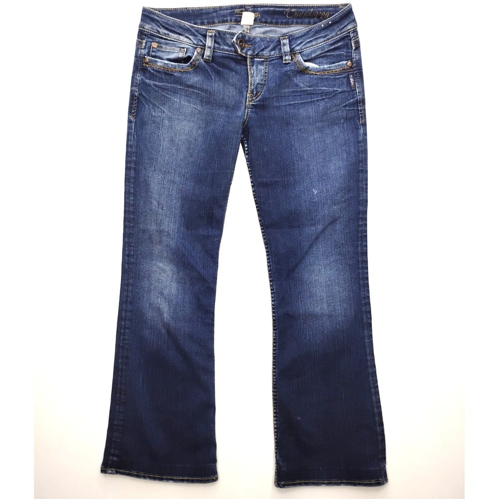 Silver Jeans Co. Tuesday 20 Jeans Low Rise Dark Wash Bootcut womens size 32